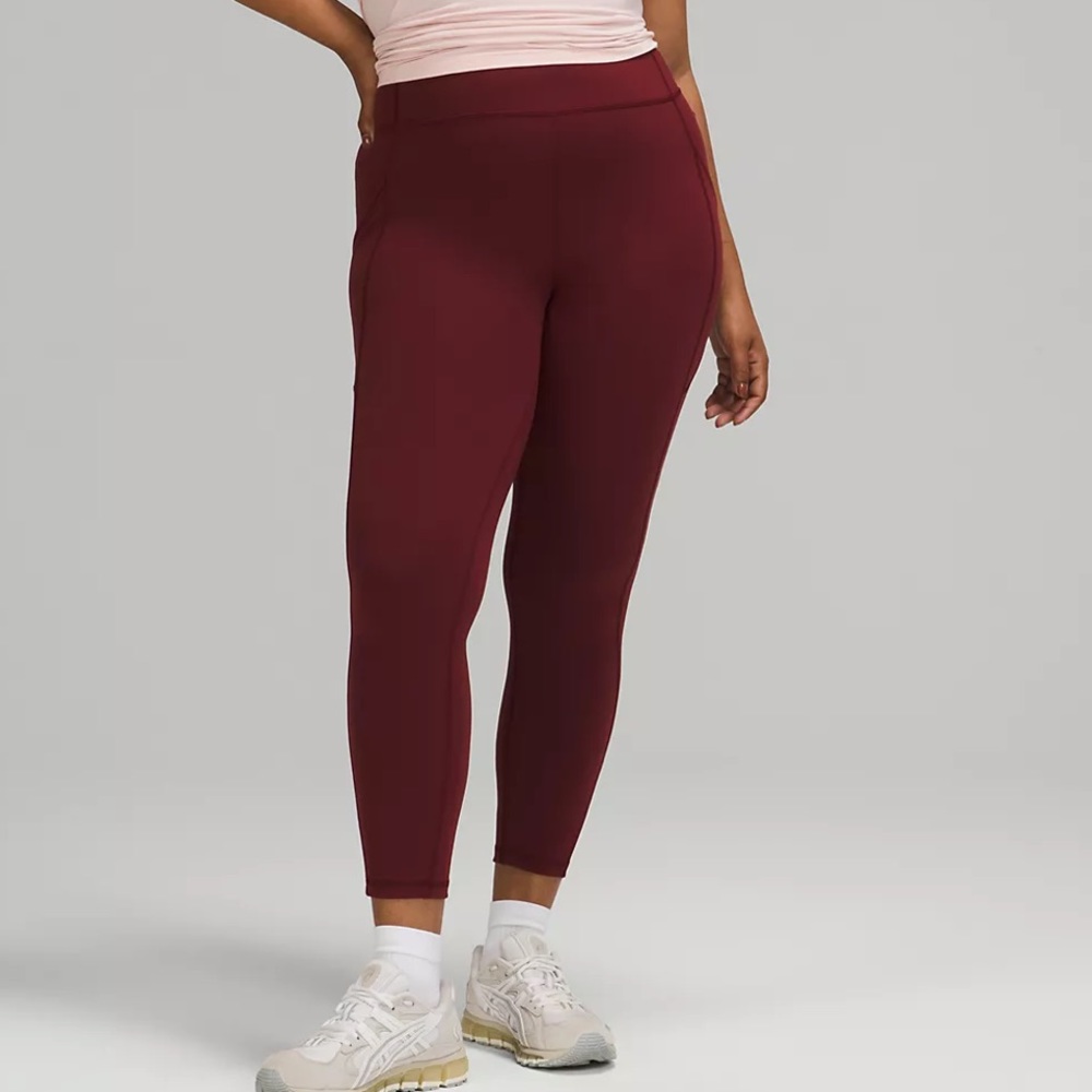 Lululemon Leggings Burgundy